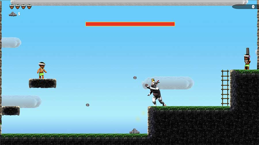 NaiPotu Game play boss