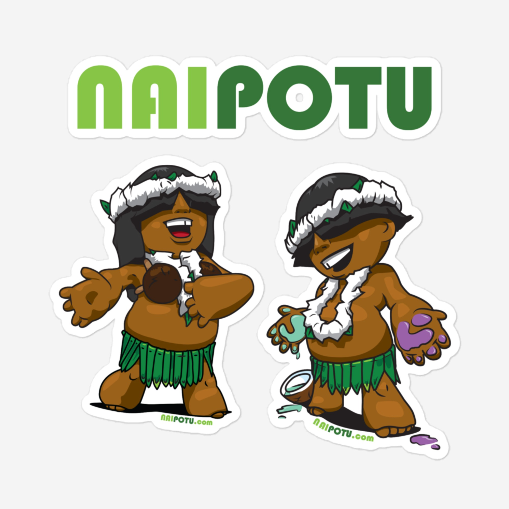 NAIPOTU sticker sheet